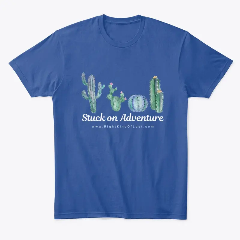 Stuck On Adventure White Classic