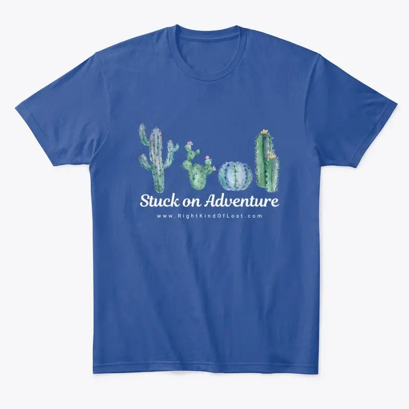 Stuck On Adventure White Classic